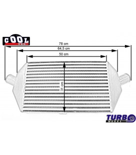 Intercooler TurboWorks MITSUBISHI LANCER EVOLUTION VII VII IX 2.0T + Piping Kit