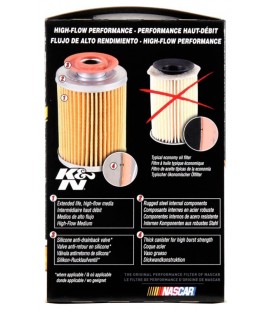 K&N Oil Filter 1 In.-12UNF-2B HP-4004