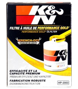 K&N Oil Filter 13/16 In.-16 UNS HP-2003