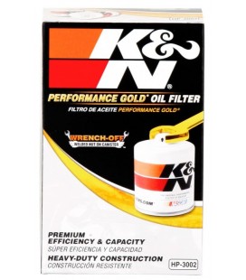K&N Oil Filter 13/16 In.-16 UNS HP-3002
