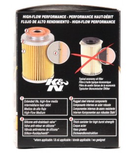 K&N Oil Filter 3/4 In.-16 HP-1003