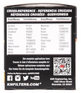 K&N Oil Filter M20x1.5 HP-1008