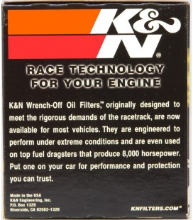 K&N Oil Filter M22x1.5 HP-2010