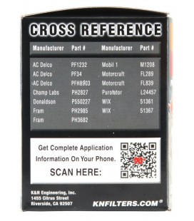 K&N Oil Filter PS-2008