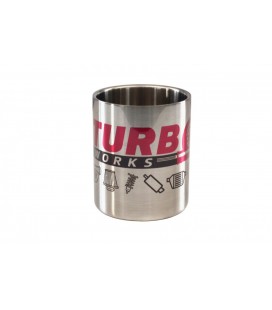 Metal mug 300ml Silver TurboWorks