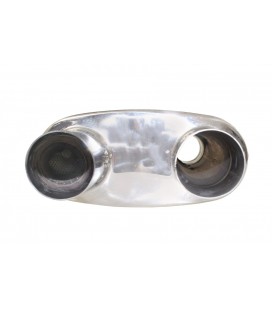 Muffler cutout ready TurboWorks 63mm 304SS