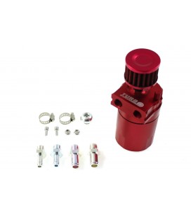 Oil catch tank 0.3L 10mm / 15mm TurboWorks PRO Red