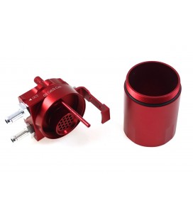 Oil catch tank 0.3L 10mm / 15mm TurboWorks PRO Red