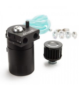 Oil catch tank 0.3L 10mm /15mm Epman PRO Black