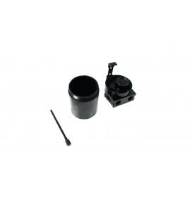 Oil catch tank 0.3L 10mm /15mm Epman PRO Black