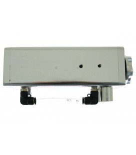 Oil catch tank 0.5L 9mm / 14 mm TurboWorks Silver