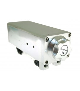 Oil catch tank 0.5L 9mm / 14 mm TurboWorks Silver