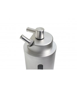 Oil catch tank 0.6L 10mm Simota Silver