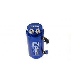 Oil catch tank 0.7L 9mm D1Spec Blue Replica