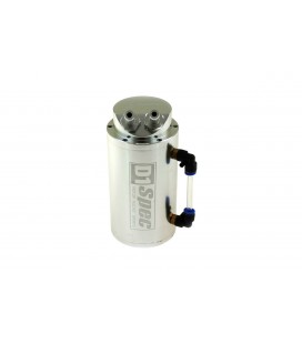 Oil catch tank 0.7L 9mm D1Spec Silver Replica