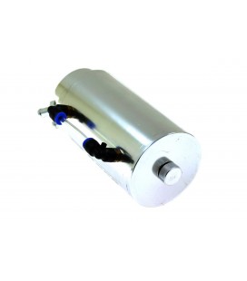 Oil catch tank 0.7L 9mm D1Spec Silver Replica