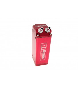 Oil catch tank 0.9L 15mm D1Spec Red Square