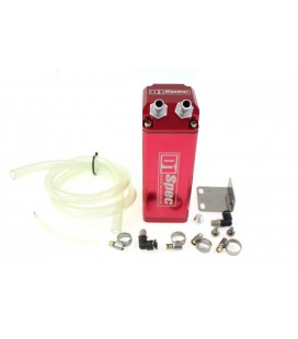 Oil catch tank 0.9L 15mm D1Spec Red Square