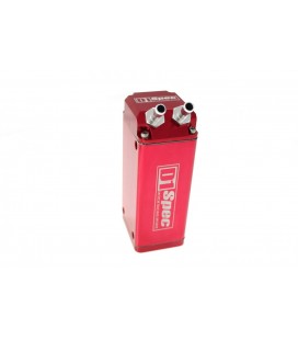 Oil catch tank 0.9L 9mm D1Spec Red Square