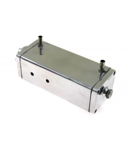 Oil catch tank 1L 10mm TurboWorks Silver