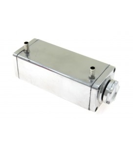 Oil catch tank 1L 10mm TurboWorks Silver