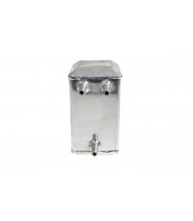 Oil catch tank 1L 9mm TurboWorks Silver