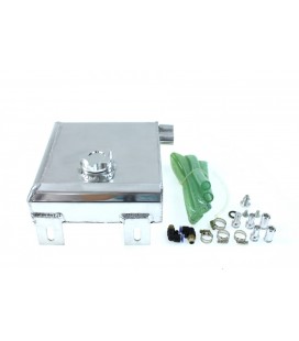 Oil catch tank 2L 10mm / 14mmTurboWorks Silver
