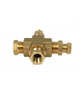 Oil temperature and pressure sensor adapter Depo 1/8 NPT