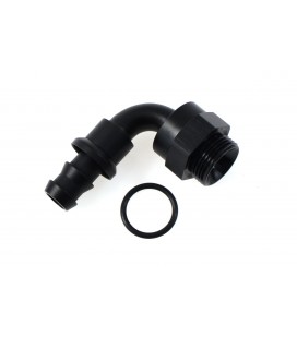 Push on oil cooler hose end 90° AN8-m22