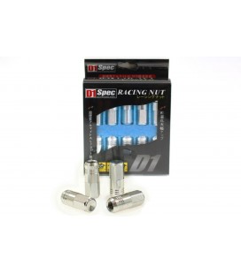 Racing Lug Nuts D1SPEC Replica EW M12x1.25 Silver
