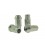 Racing wheel lug nuts JBR 50mm M12 x1.5 SILVER