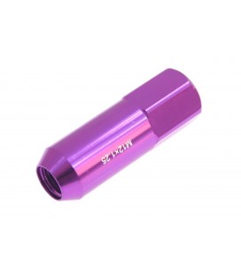 Racing wheel lug nuts JBR 60mm M12 x1.25 PURPLE