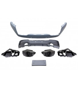 REAR BUMPER BMW F20 F21 11- M PERFORMANCE Style (2 Single Tips)