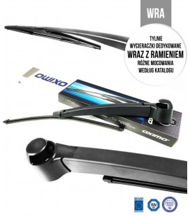 Rear dedicated silicon wiperblade with arm 350 mm