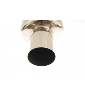 Rear Muffler TurboWorks 100mm inlet 63,5mm