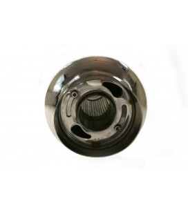 Rear Muffler TurboWorks 100mm inlet 63,5mm