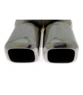 Rear Muffler TurboWorks 2x75x86mm inlet 63,5mm