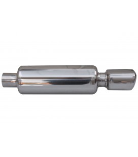 Rear Muffler TurboWorks 80x92mm inlet 57mm