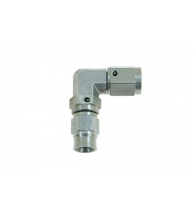 S.S hose end female M10x1-AN3 90 ss