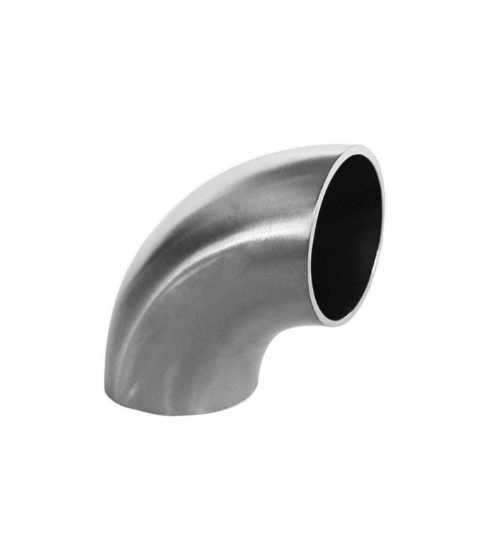 Stainless elbow 90deg 34mm