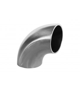 Stainless elbow 90deg 42mm