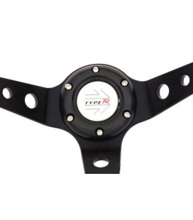 Steering wheel Pro 350mm offset:80mm Leather Black