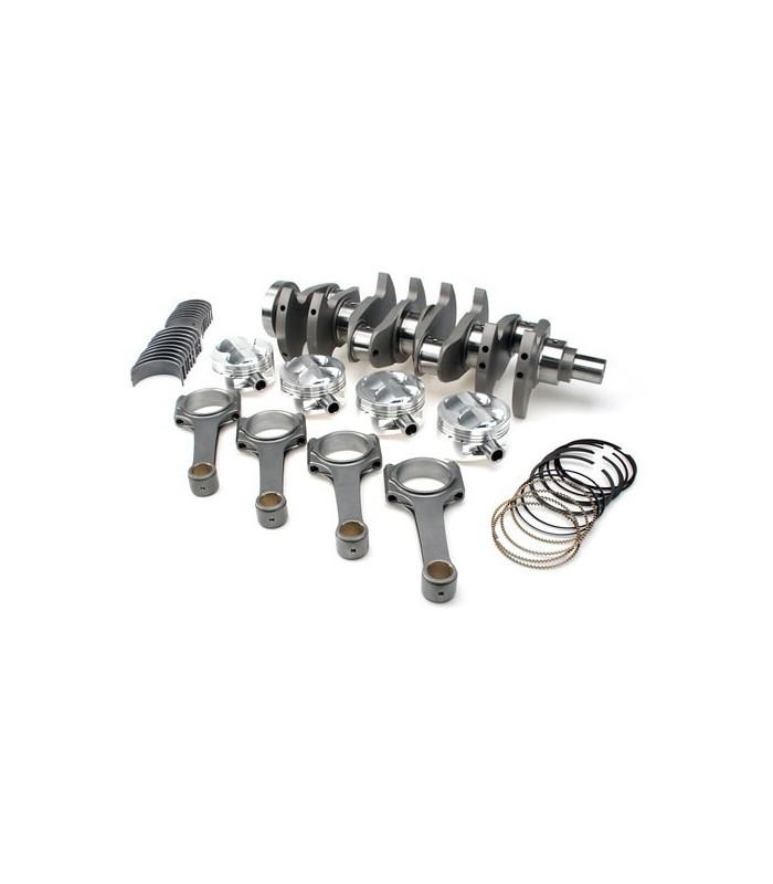 STROKER KIT - Nissan VQ35HR - 86.4mm Billet Crank, ProH2K Rods (5.974"), Pistons, Unbalanced