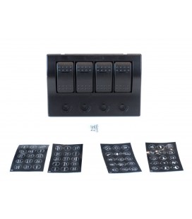 Switch 12/24V IP68 (ON)-OFFx1, ON-OFFX3, 2B 5A, 1B 10A, 1B 15A