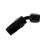 Swivel fitting 45° AN4 black