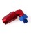 Swivel fitting 90° AN8 7/8-14" AN10