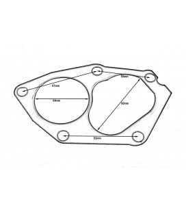 TurboWorks Turbo Gasket Mitsubishi Lancer Evo 4-9 4G63