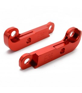 Turn angle adapters BMW E36 DRIFT 25% RED