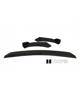 Universal front bumper splitter 3cz. Carbon Look