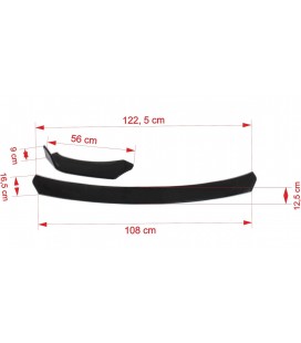 Universal Front splitter 3cz.